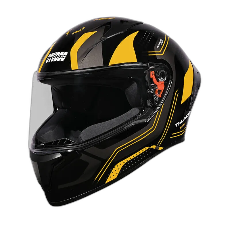 STUDDS Thunder D2 Drakan Black N5 Full Face Helmet