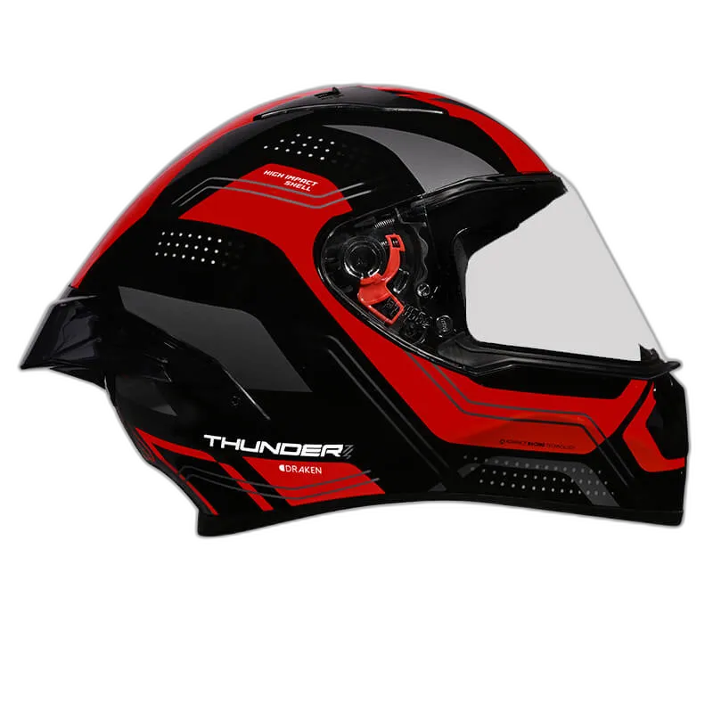 STUDDS Thunder D2 Draken Black N2 Full Face Helmet