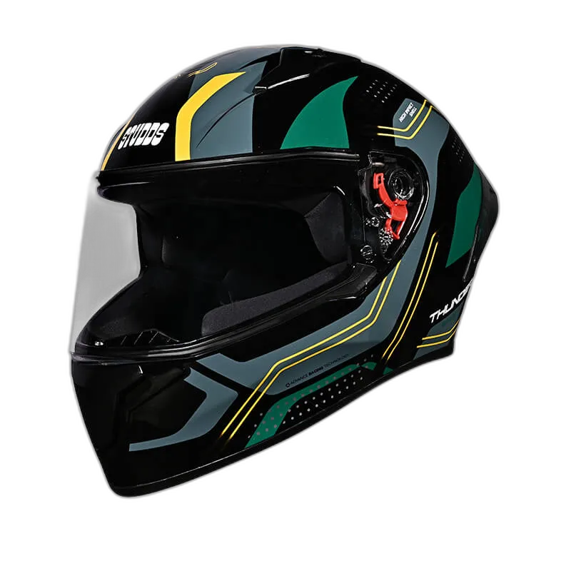 STUDDS Thunder D2 Draken Black N3 Full Face Helmet