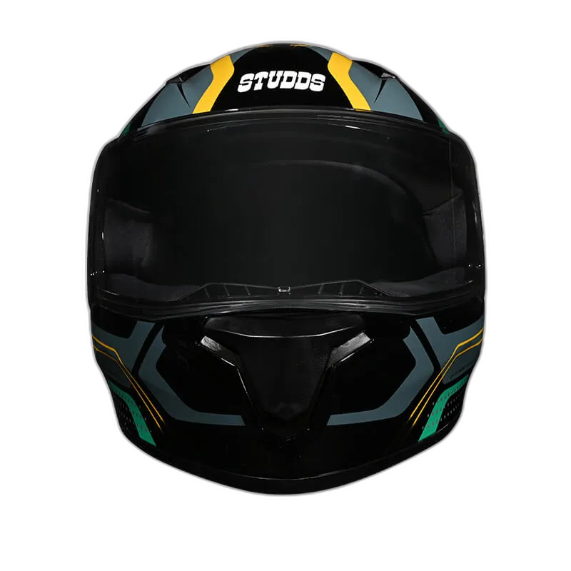 STUDDS Thunder D2 Draken Black N3 Full Face Helmet