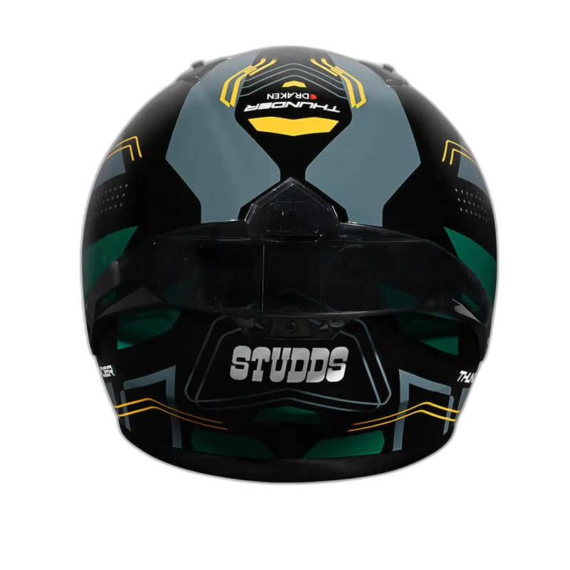STUDDS Thunder D2 Draken Black N3 Full Face Helmet