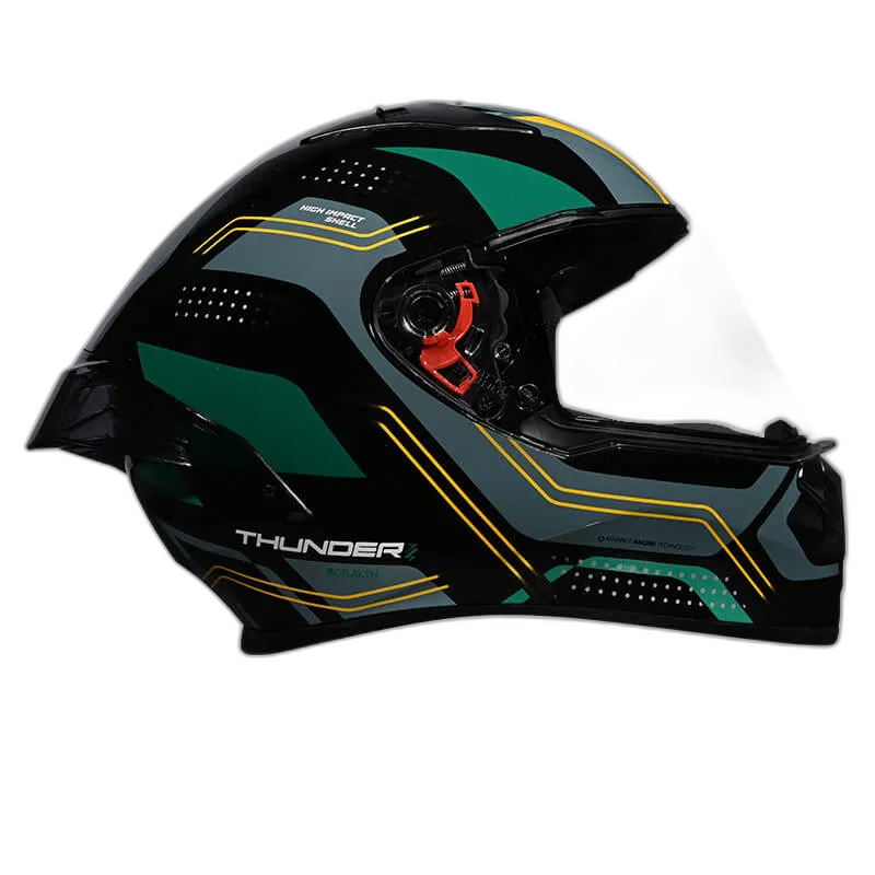 STUDDS Thunder D2 Draken Black N3 Full Face Helmet