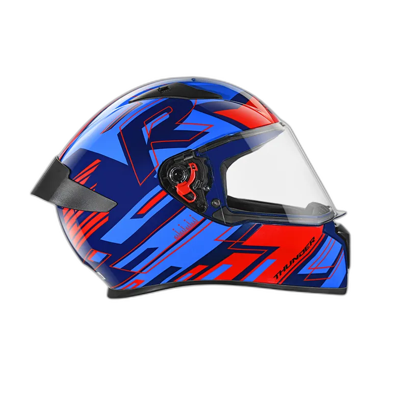 STUDDS Thunder D3 Matt Blue N2 Full Face Helmet