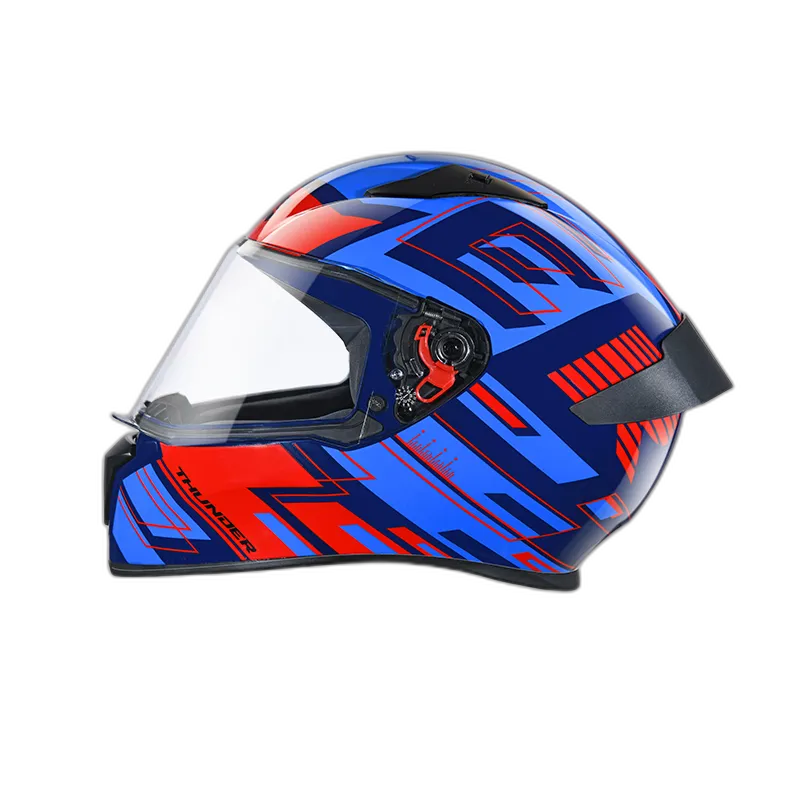STUDDS Thunder D3 Matt Blue N2 Full Face Helmet