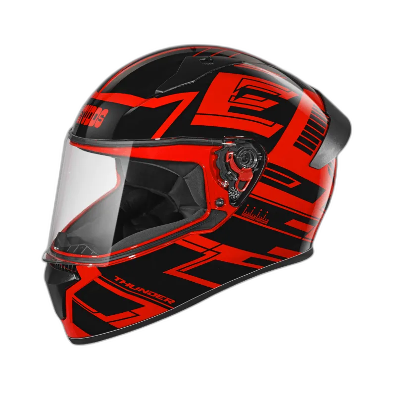 STUDDS Thunder D3 Red N9 Full Face Helmet