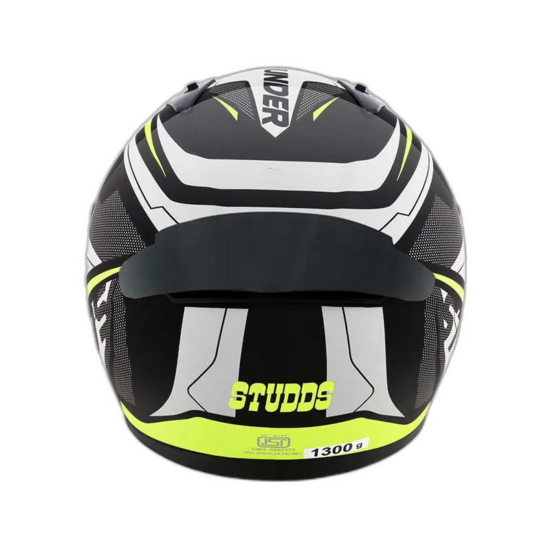 STUDDS Thunder D4 Black N5 Full Face Helmet