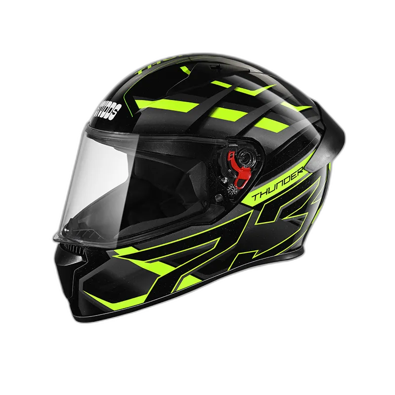 STUDDS Thunder D6 Black Grey N5 Full Face Helmet