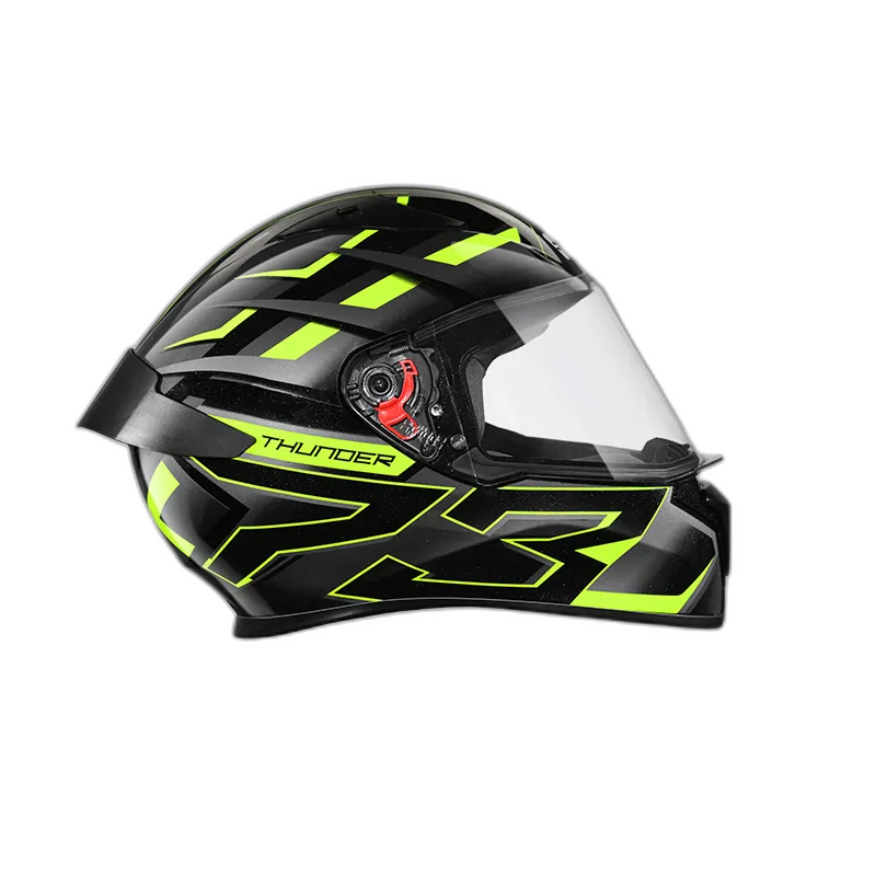STUDDS Thunder D6 Black Grey N5 Full Face Helmet