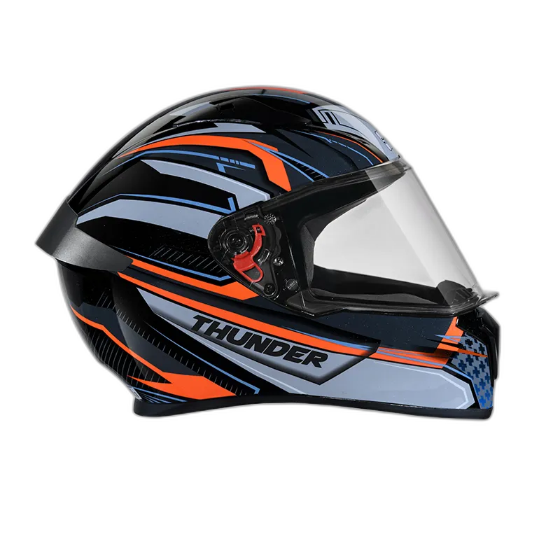 STUDDS Thunder D8 Black N4 Full Face Helmet