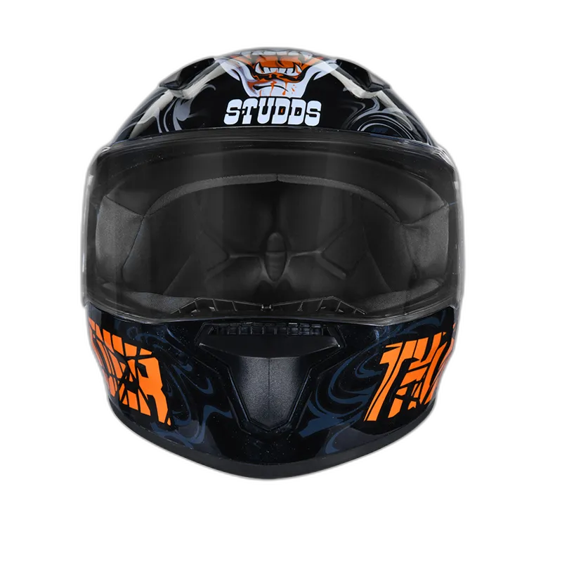 STUDDS Thunder D9 Black N10 Full Face Helmet