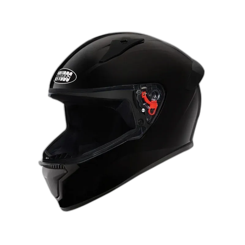 STUDDS Thunder Smoky Sp Black Full Face Helmet