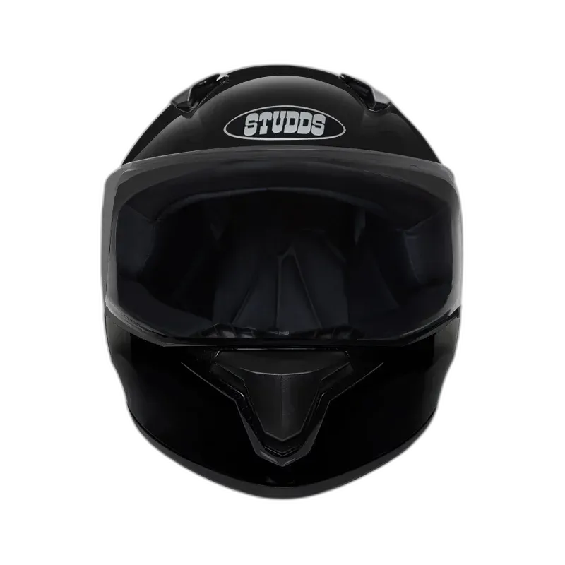 STUDDS Thunder Smoky Sp Black Full Face Helmet