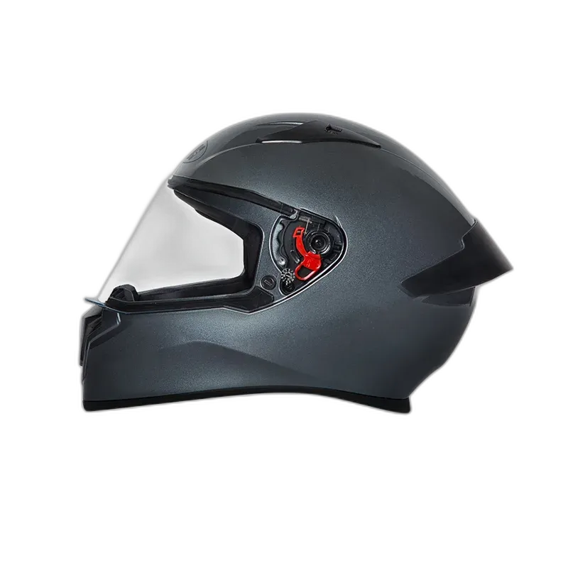STUDDS Thunder Smoky Sp Gun Grey Full Face Helmet
