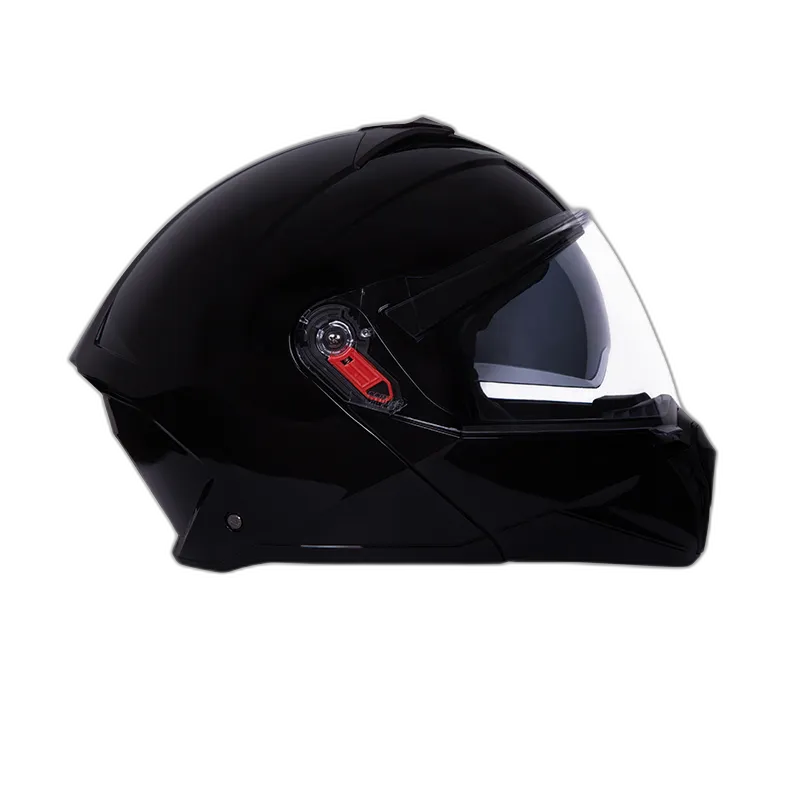 STUDDS Trooper Black Fu Flip Up Helmet