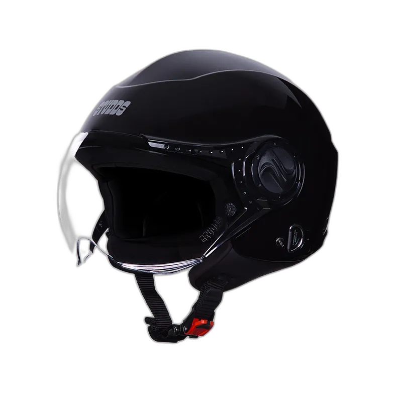 STUDDS Urban Dame Black Half Face Helmet