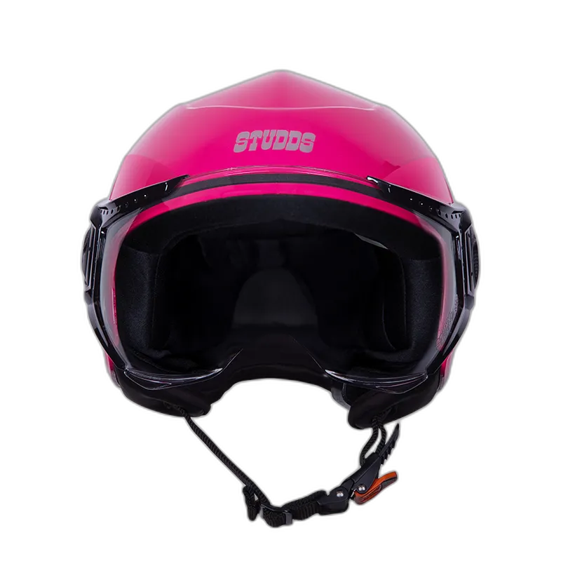 STUDDS Urban Dame D Pink Half Face Helmet