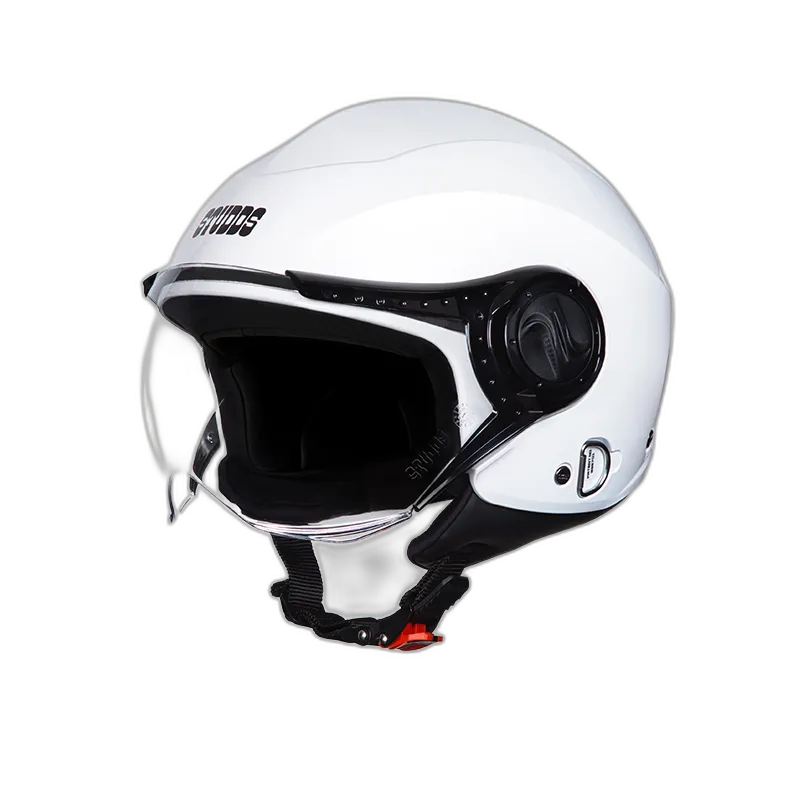 STUDDS Urban Dame White Half Face Helmet