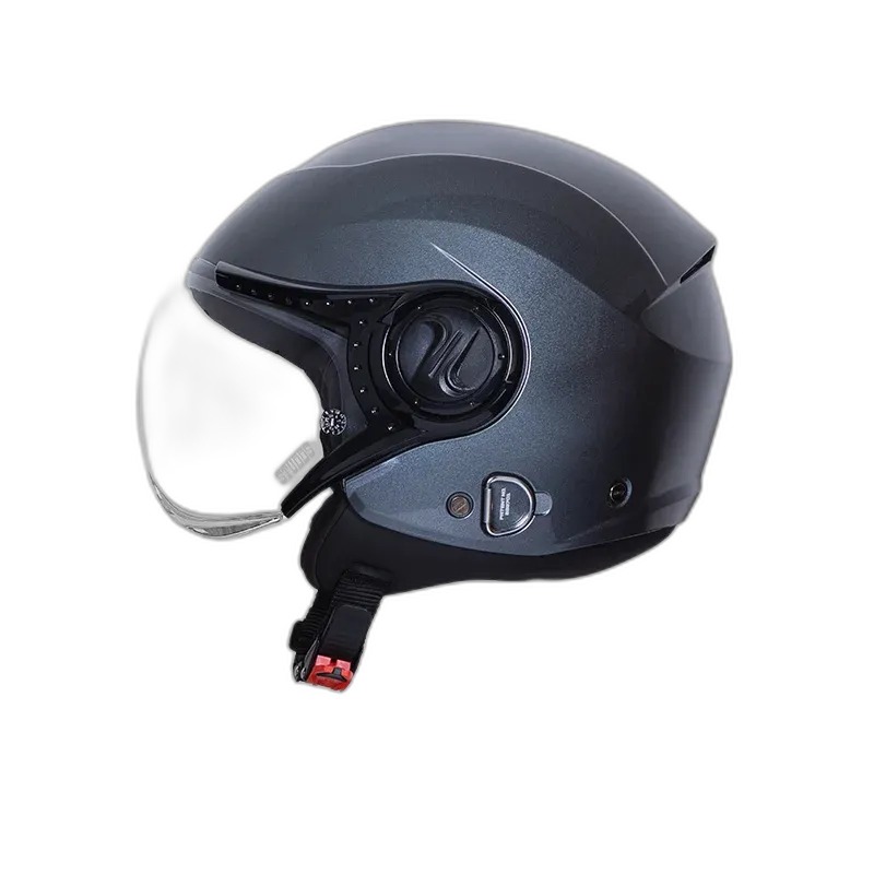 STUDDS Urban Super D1 Gun Grey Half Face Helmet