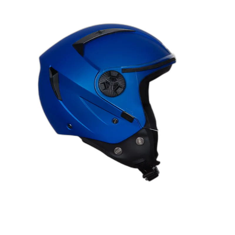 STUDDS Vogue Matt Blue Half Face Helmet