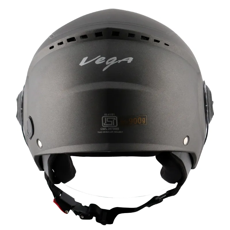 VEGA Blaze Dx Dull Anthracite Half Face Helmet