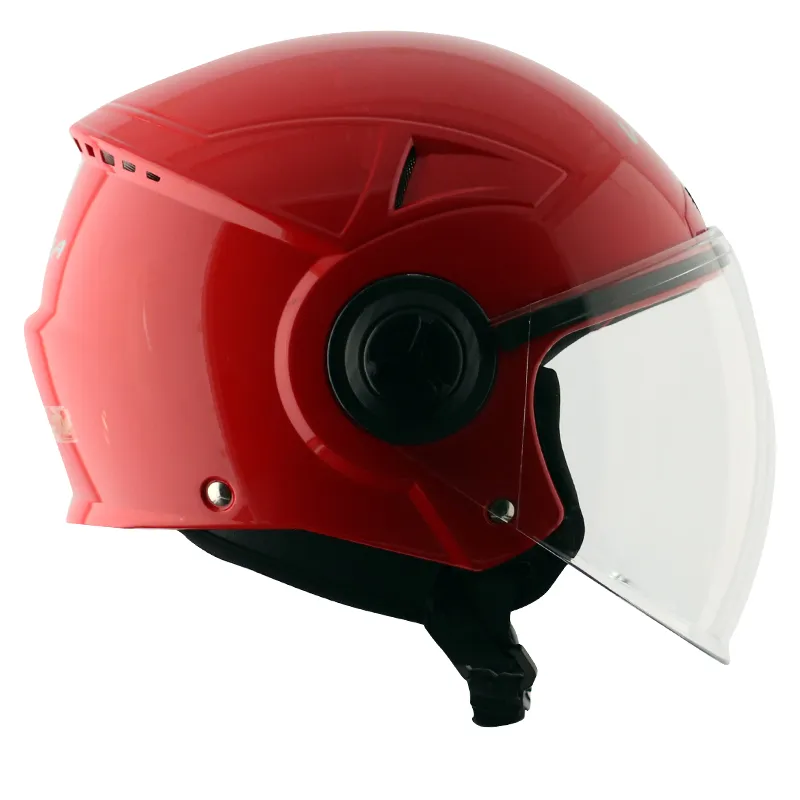 VEGA Blaze Dx Red Half Face Helmet