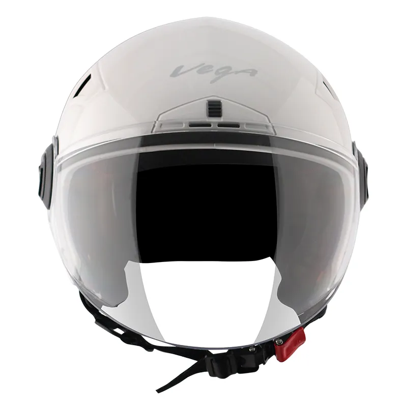 VEGA Blaze Dx White Half Face Helmet
