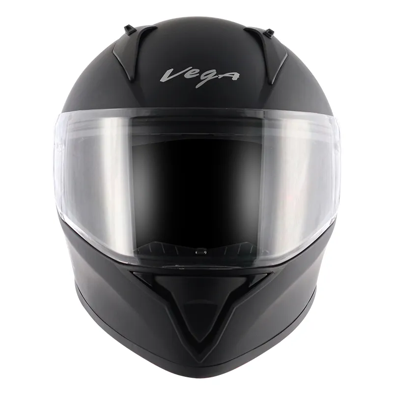 VEGA Bolt Dull Black Full Face Helmet