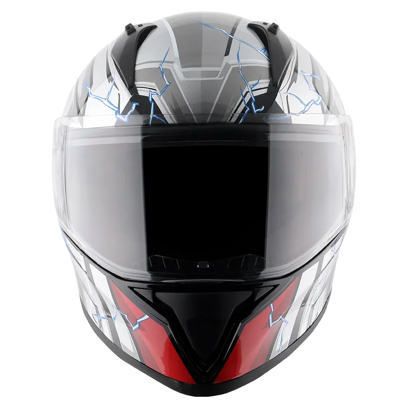 VEGA Bolt Dx Marvel Thor Black Red Full Face Helmet