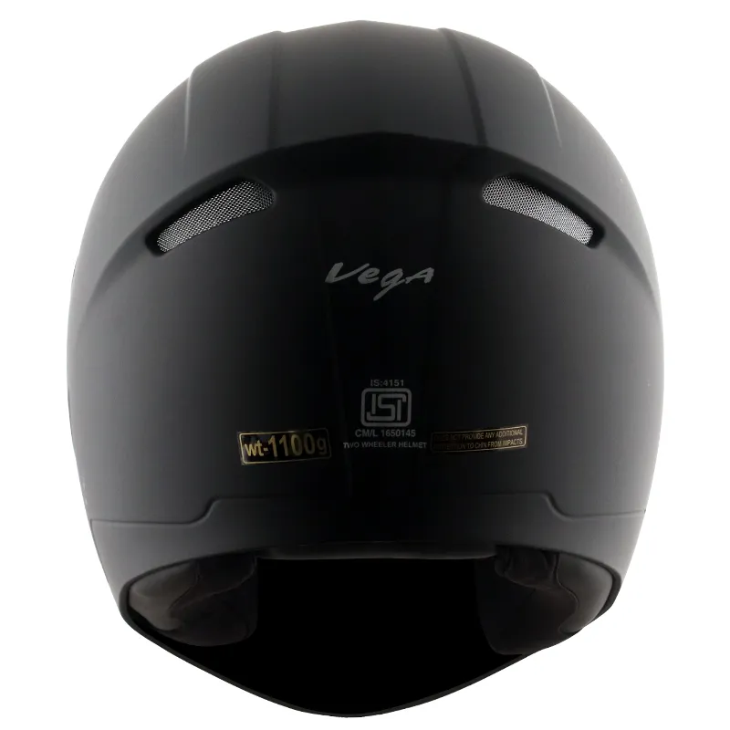 VEGA Breeze Dx Dull Black Full Face Helmet