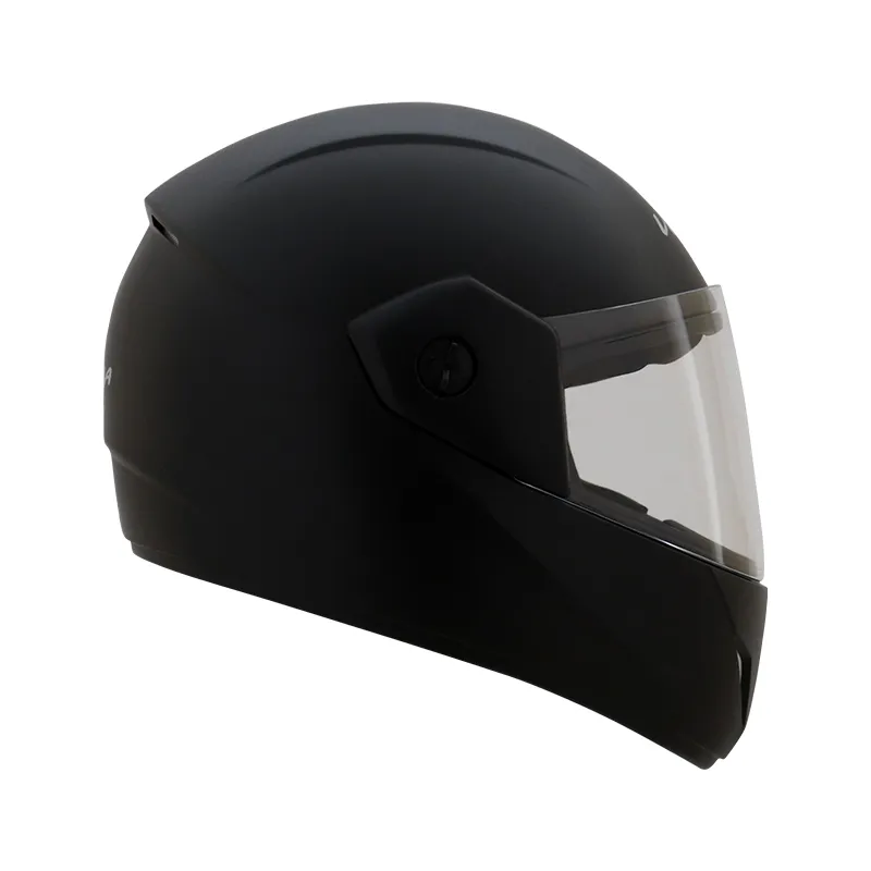 VEGA Buds Dx Dull Black Half Face Helmet