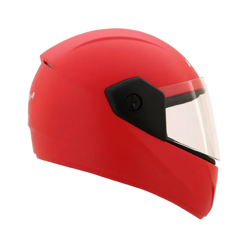 VEGA Buds Dx Dull Red Half Face Helmet