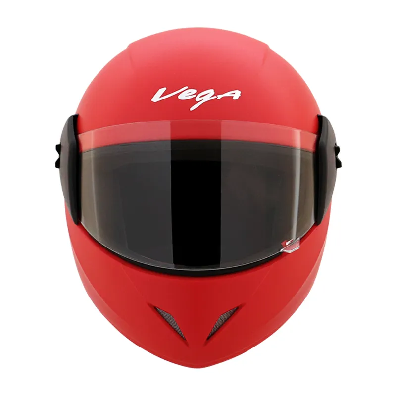 VEGA Buds Dx Dull Red Half Face Helmet