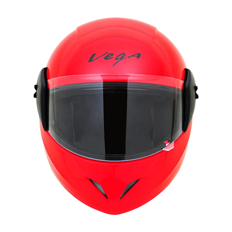 VEGA Buds Dx Red Half Face Helmet