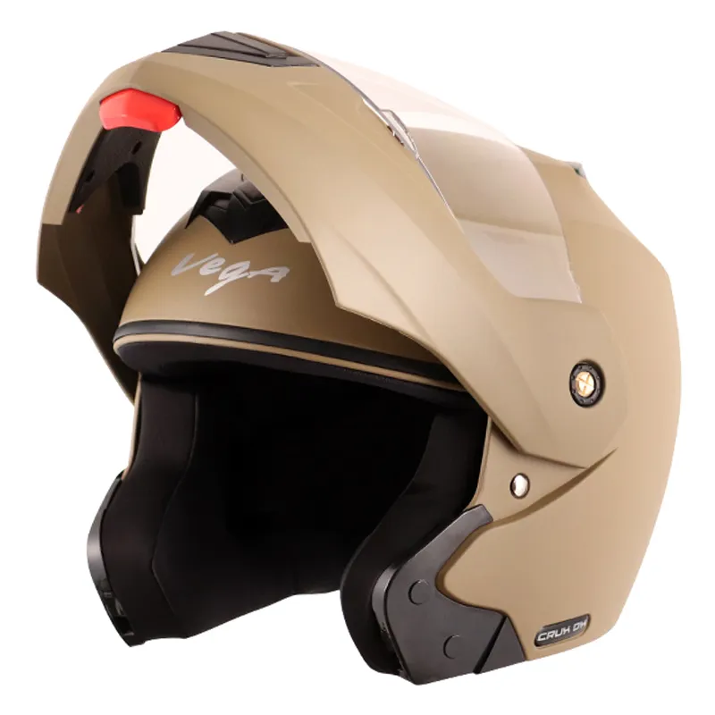 VEGA Cruiser Dx Dull Desert Storm Full Face Helmet