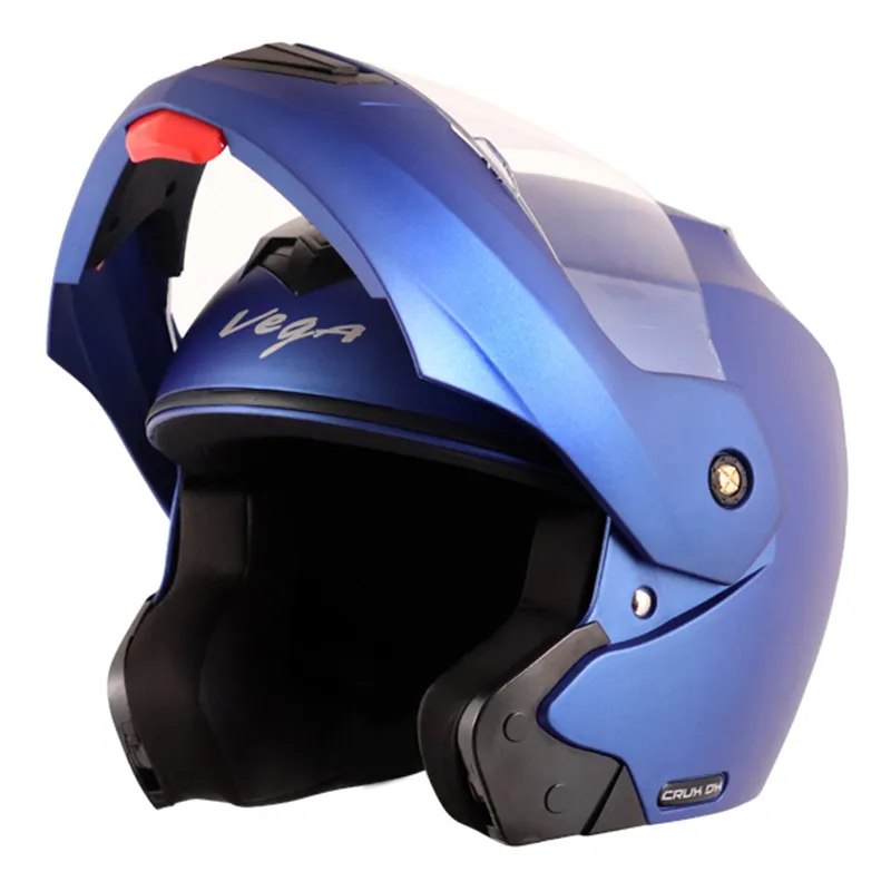 VEGA Crux Dx Dull Blue Full Face Helmet