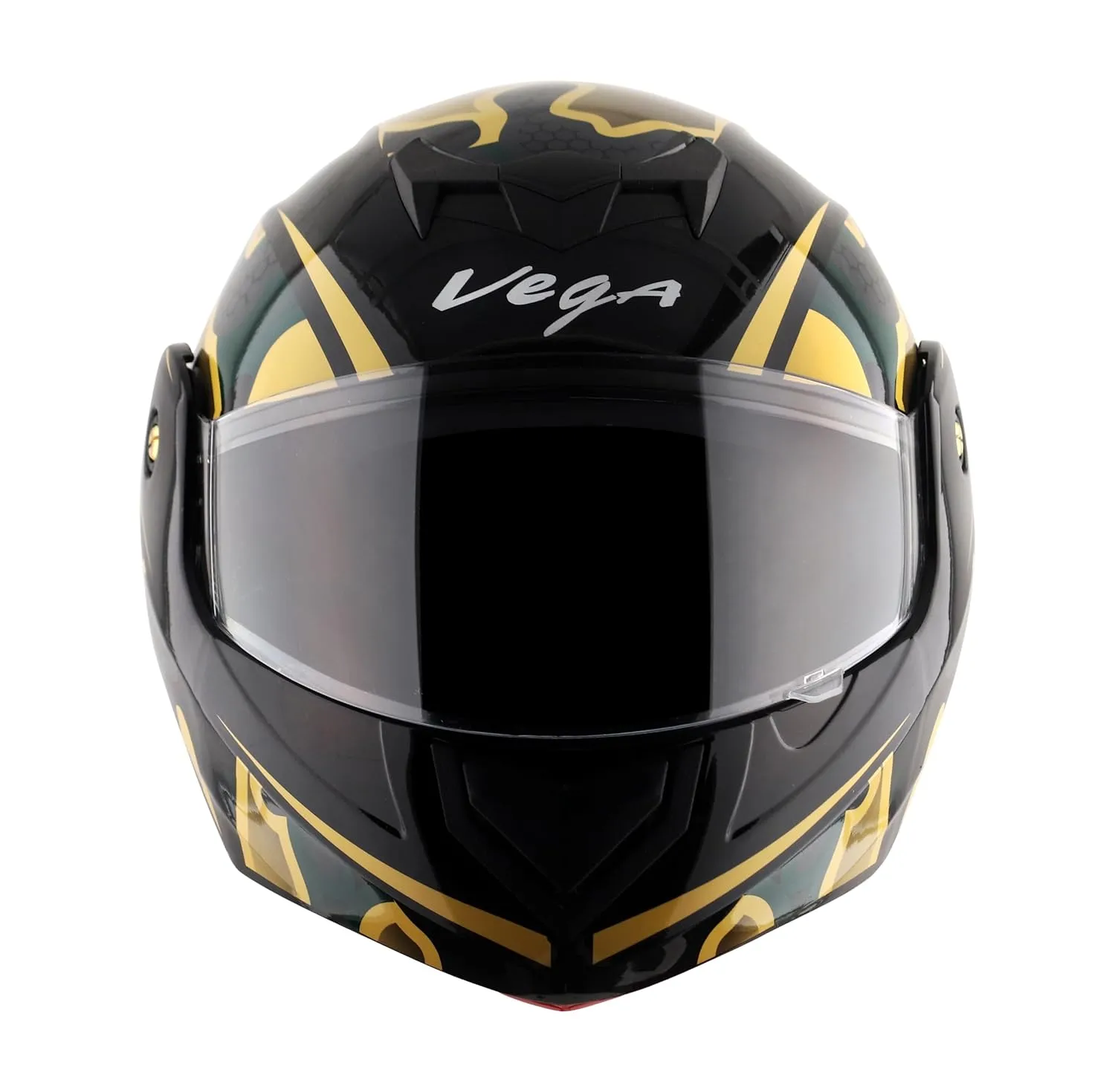 VEGA Crux Dx Fighter Black Desert Storm Flip Up Helmet