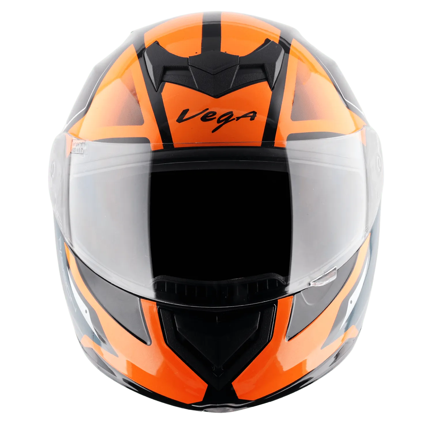 VEGA Edge Dx Passion Gr Black Orange Full Face Helmet