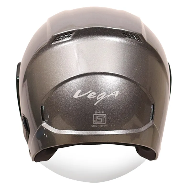 VEGA Lark Anthracite Half Face Helmet