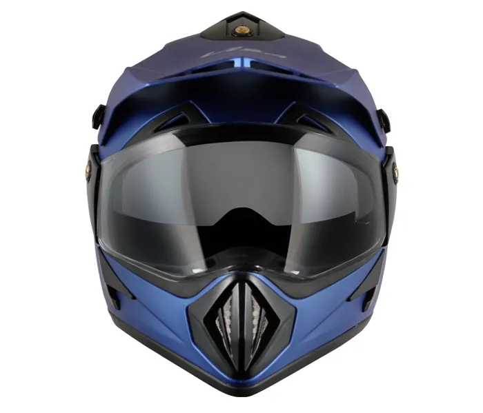 VEGA Dull Blue Off Road Helmet