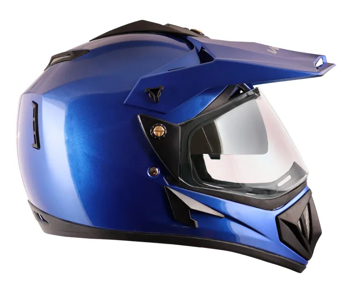 VEGA Dull Blue Off Road Helmet