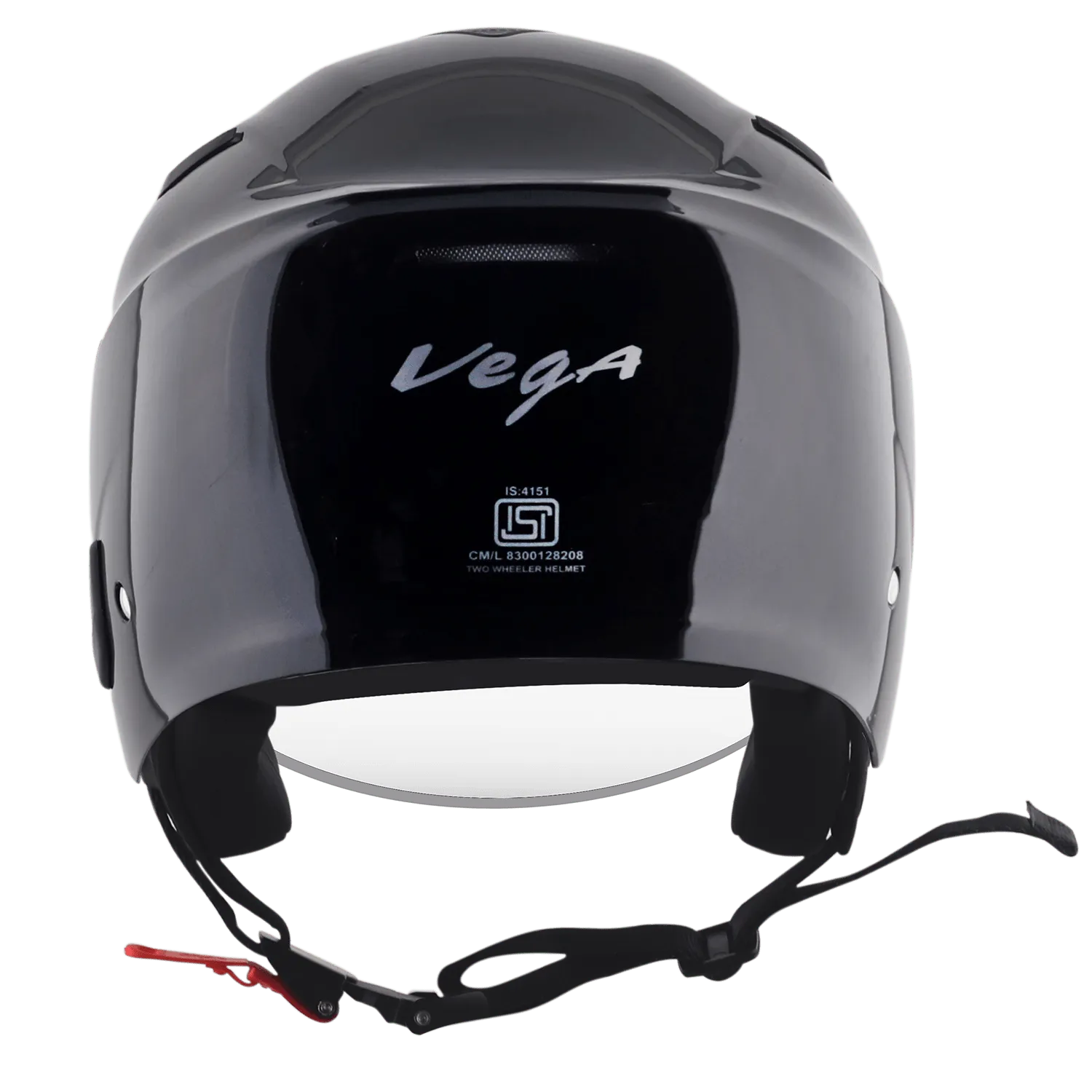 VEGA Orion Dx Dull Black Half Face Helmet