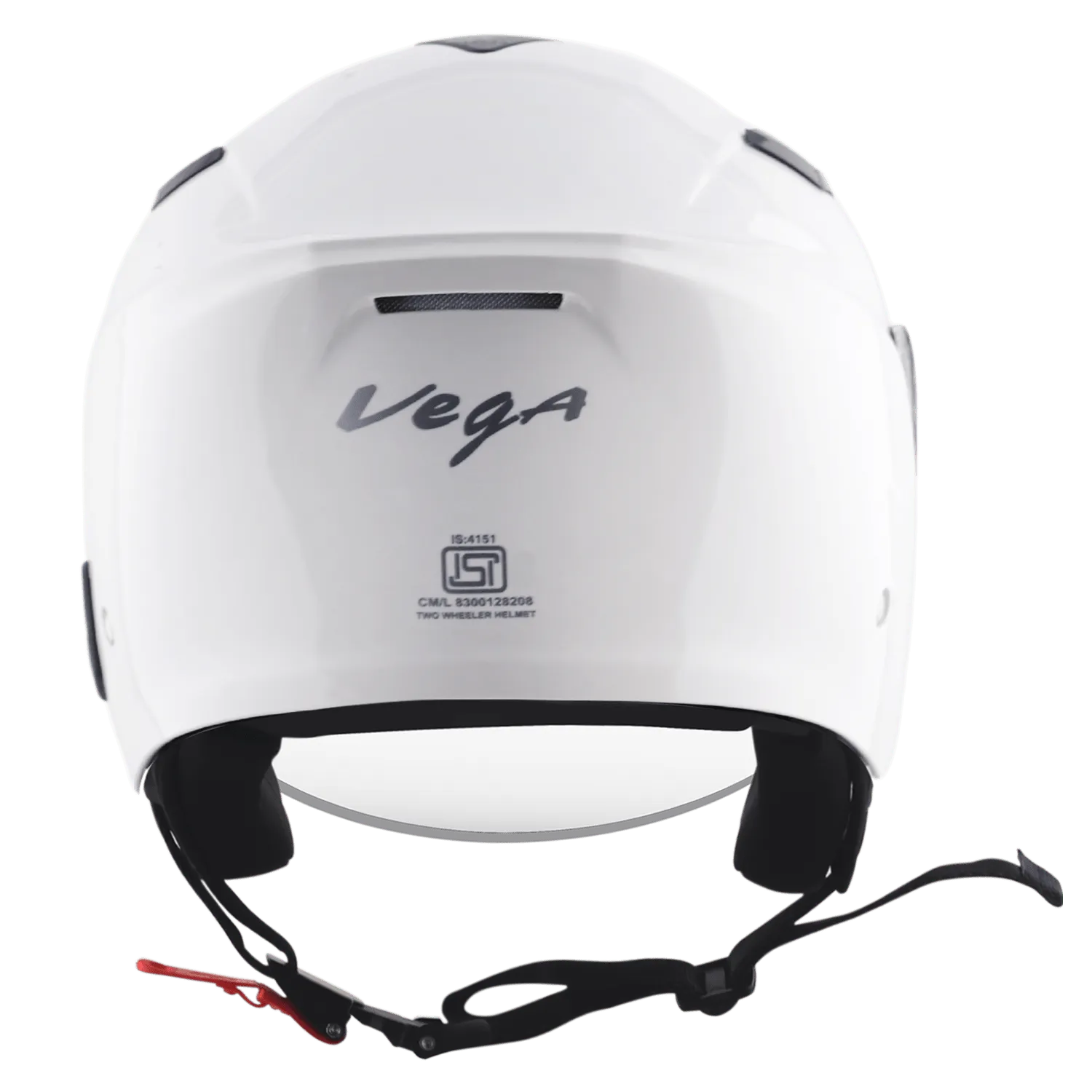 VEGA Orion Dx White Half Face Helmet