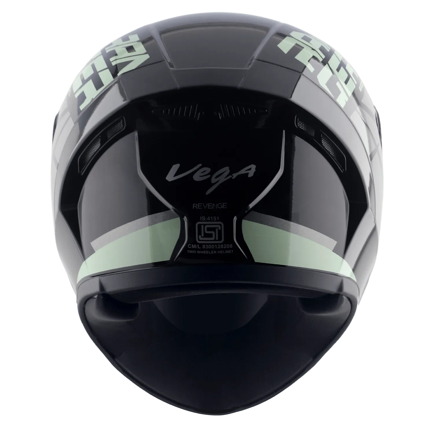 VEGA Ranger Dx Revenge Dull Black Gray Full Face Helmet