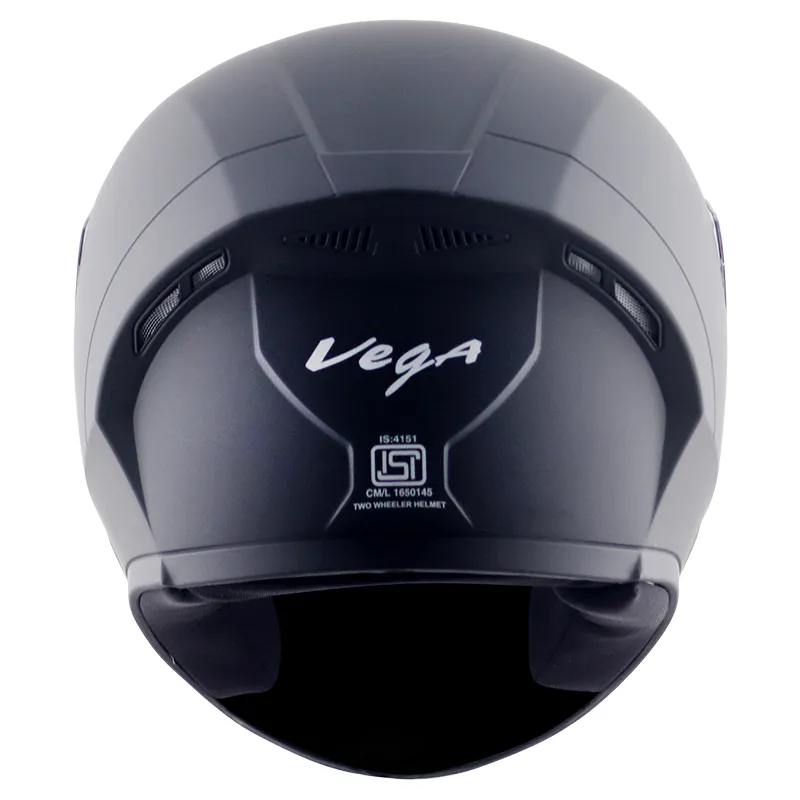 VEGA Ranger Dx Solid Dull Black Full Face Helmet