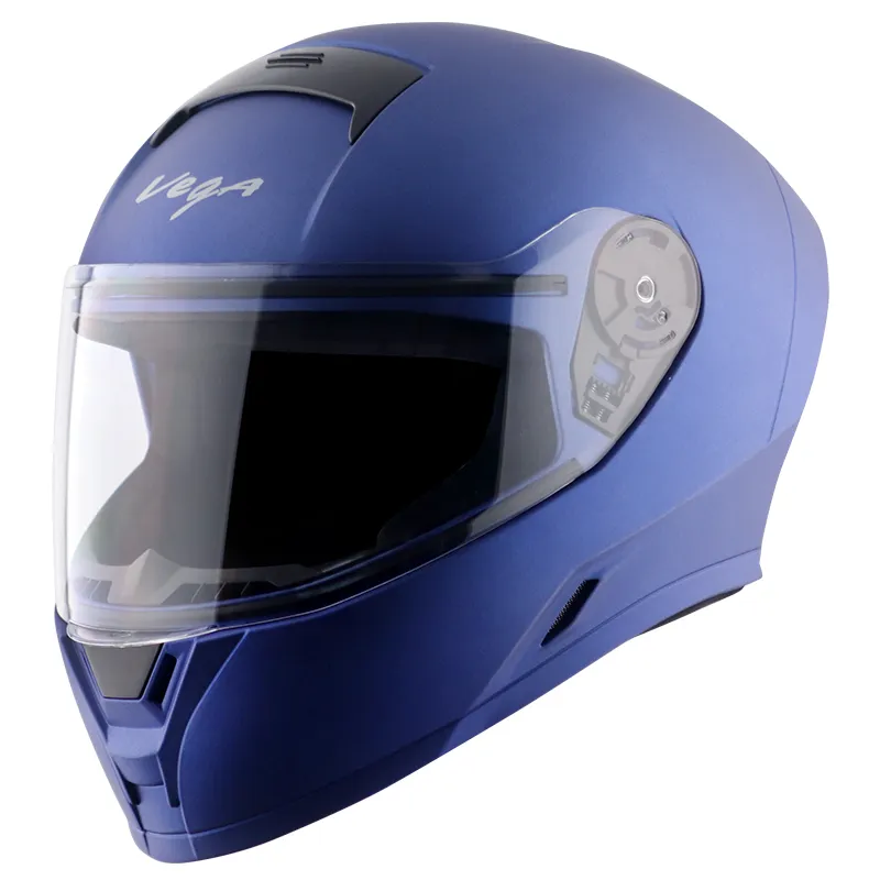 VEGA Ranger Dx Solid Dull Blue Full Face Helmet
