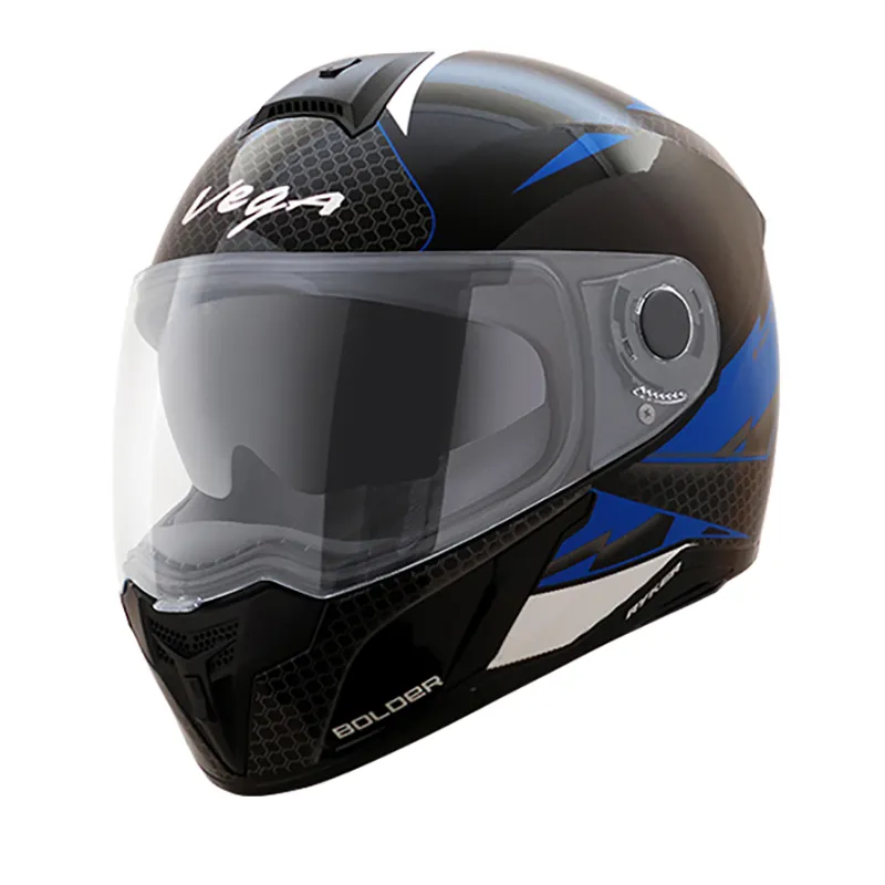 VEGA Ryker Bolder Black Blue Full Face Helmet