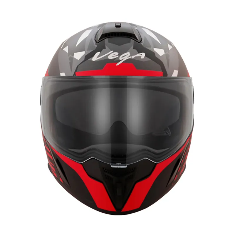 VEGA Ryker Camo Dull Black Red Full Face Helmet