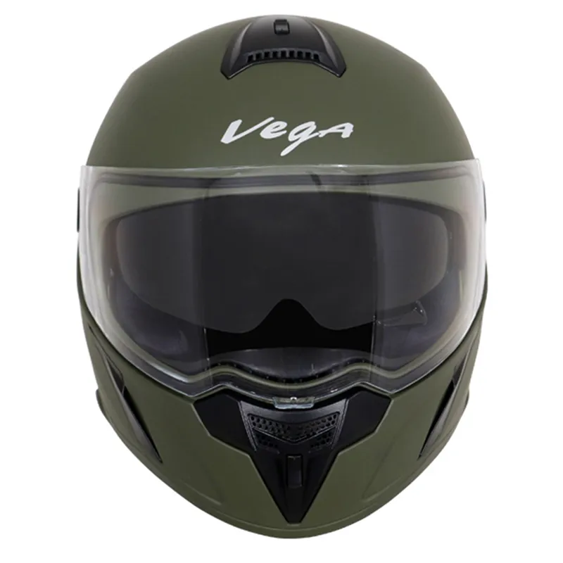 VEGA Ryker Dull Battle Green Full Face Helmet