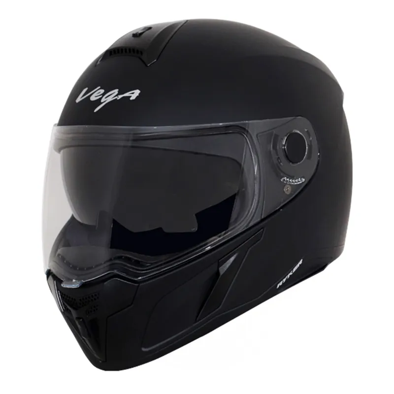 VEGA Ryker Dull Black Full Face Helmet
