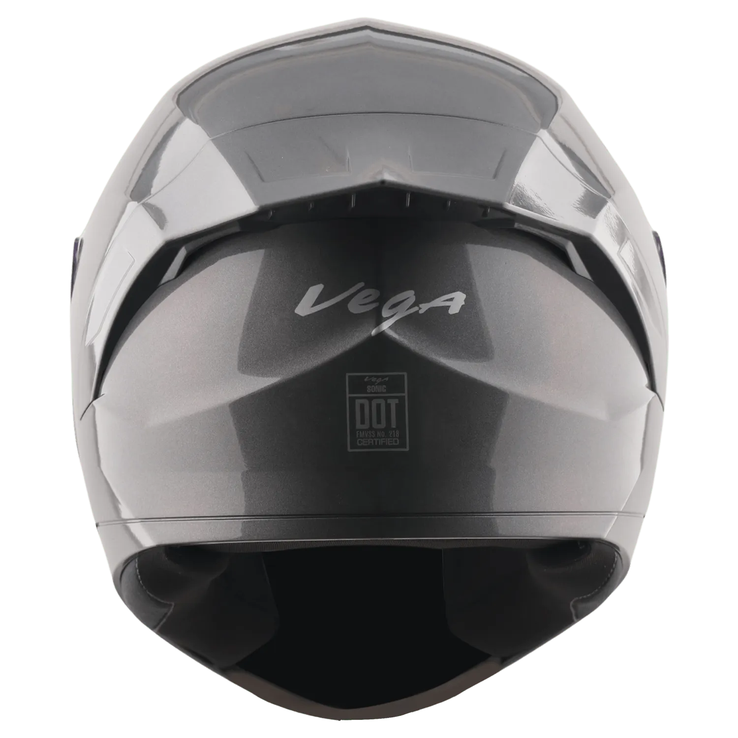 VEGA Sonic Dx Solid Athena Grey Full Face Helmet